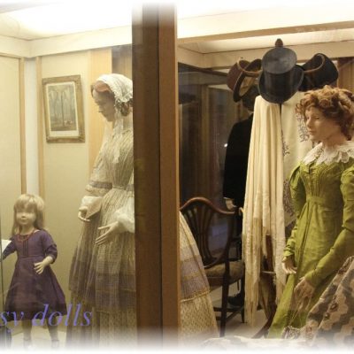 Salisbury Museum Costume Exhibition. 1840-1860s